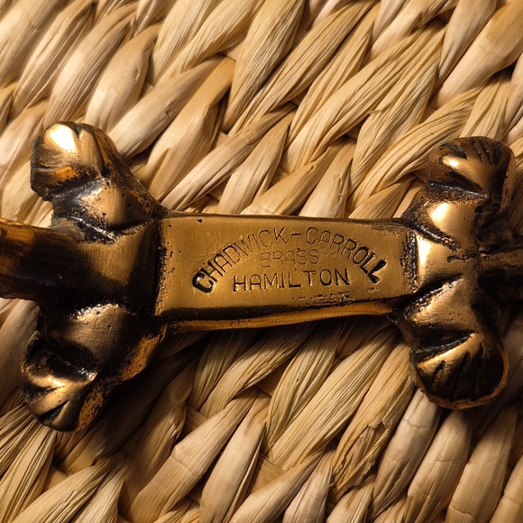 Vintage MCM Brass Alligator/Crocodile Nut Cracker - Picture 6 of 8